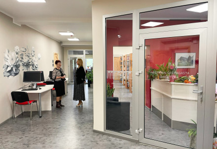 Vecpiebalgas pagasta bibliotēka pārcēlusies uz jaunajām telpām