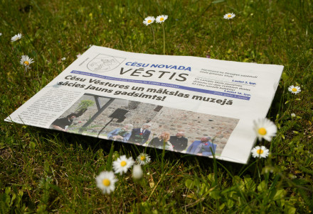 Vai saņēmi informatīvo izdevumu "Cēsu Novada Vēstis"?