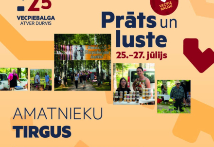 Piesakies svētku "Vecpiebalgas atver durvis 2025" tirdziņam!