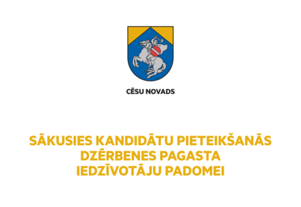 Kandidātu pieteikšanās Dzērbenes pagasta iedzīvotāju padomei