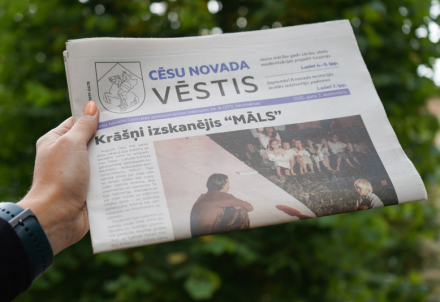 Vai saņēmi informatīvo izdevumu "Cēsu Novada Vēstis"?