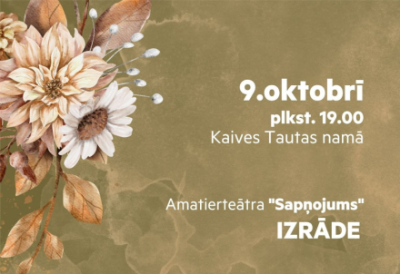 Amatierteātra "Sapņojums" izrāde "Preilenīte"
